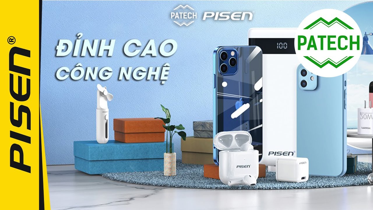 Thế Giới Phụ Kiện PISEN | PATECH TV