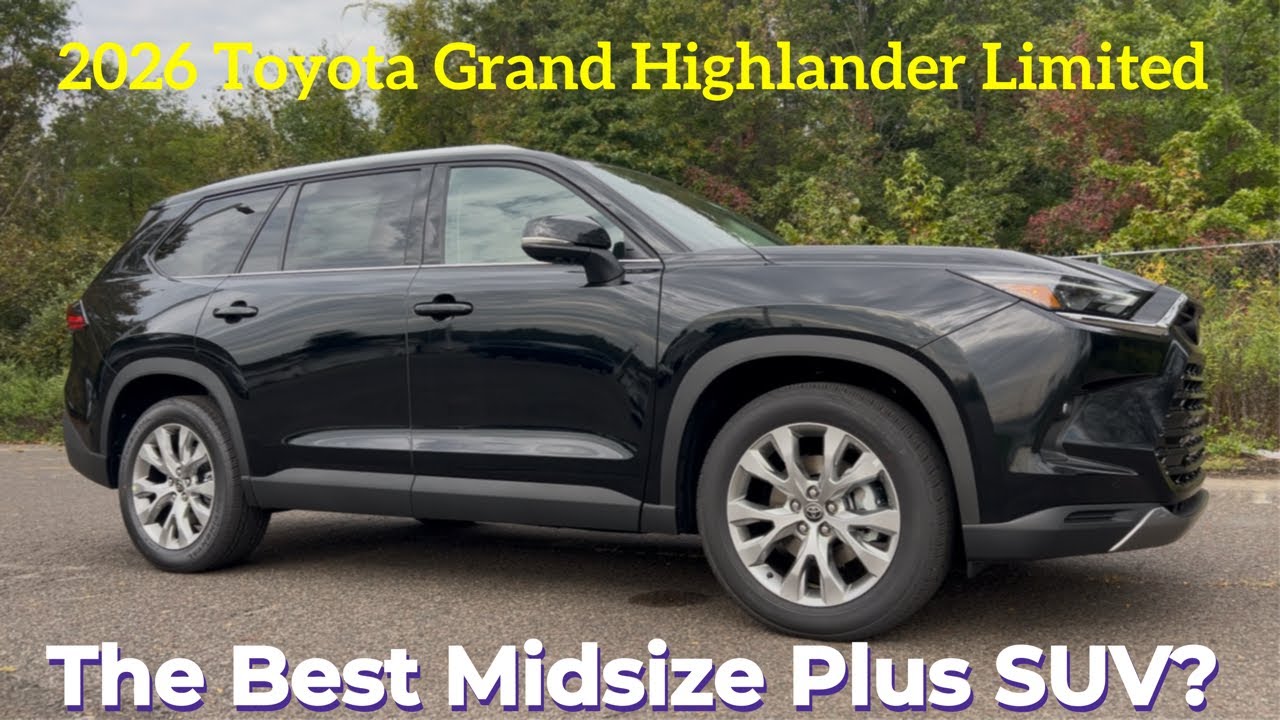 Toyota Grand Highlander Limited 2026 года: станет ли Grand Highlander 2026 года ЛУЧШИМ внедорожни...