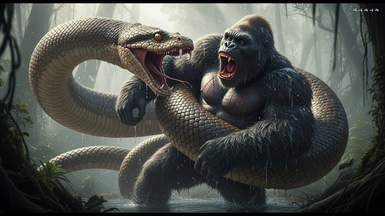 King Kong vs Titanoboa | The Most Dangerous Hunt Yet - Who Will Survive?
