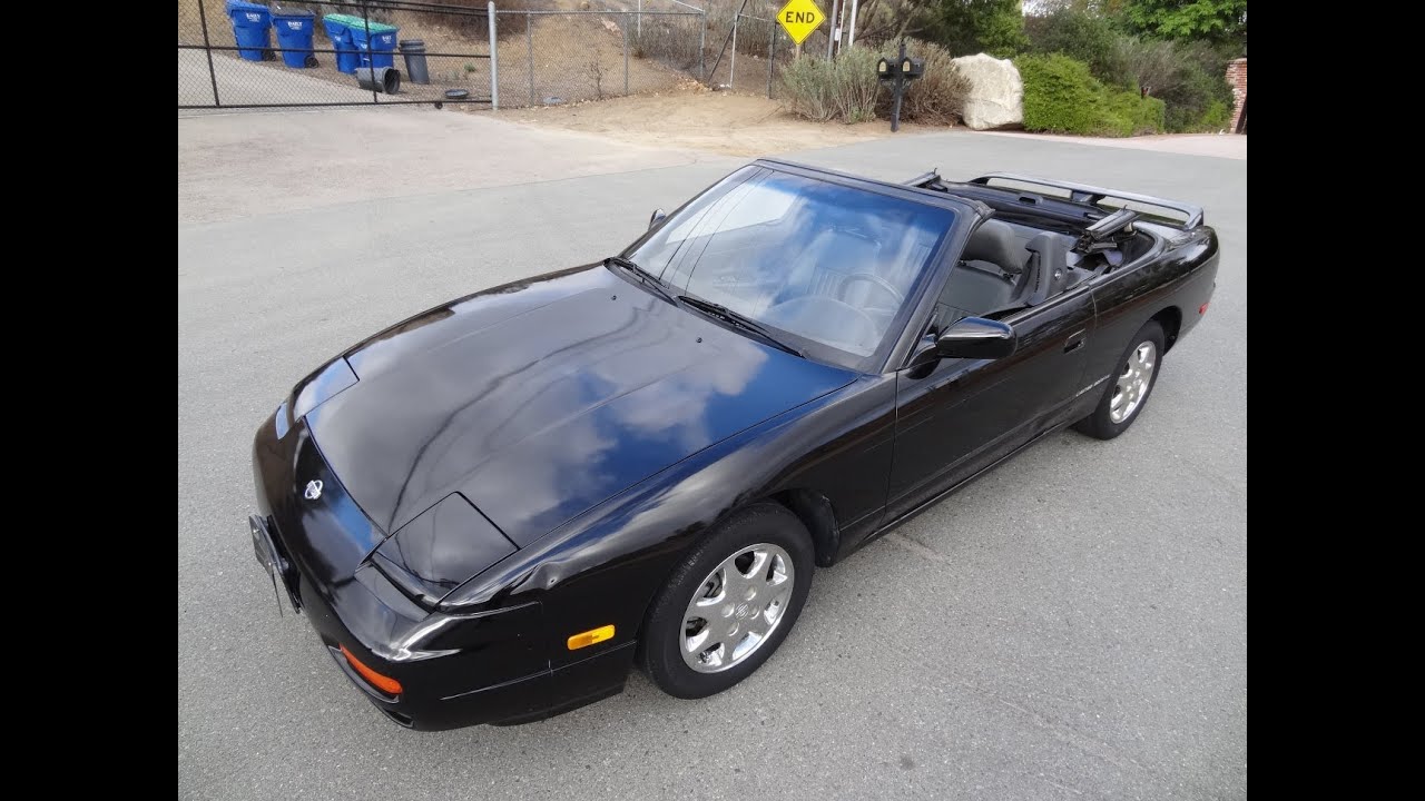 94 Nissan 240SX Silvia Limited Edition S13 Rare Convertible First Generation For Sale