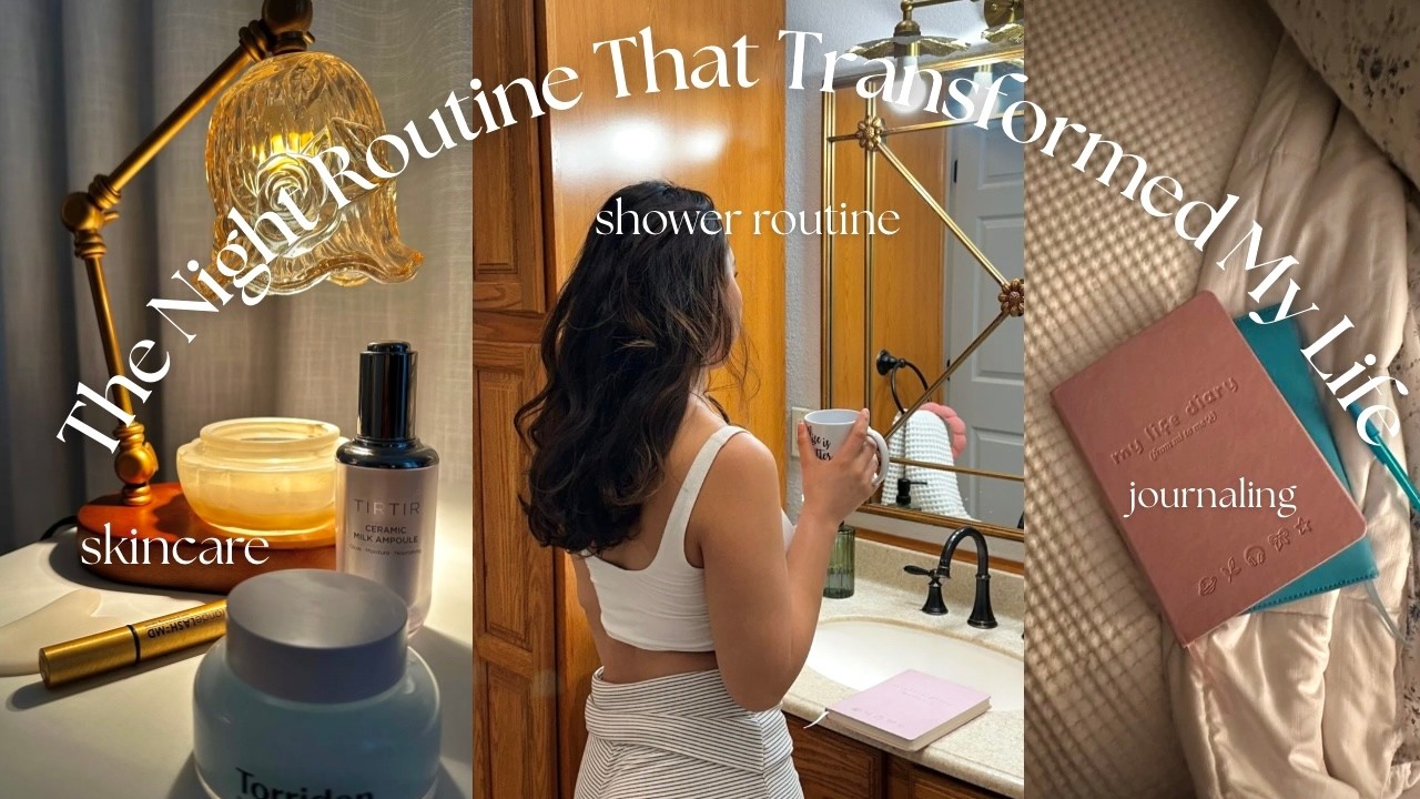 The Night Routine That Transformed My Life🌙✨🪞🧸