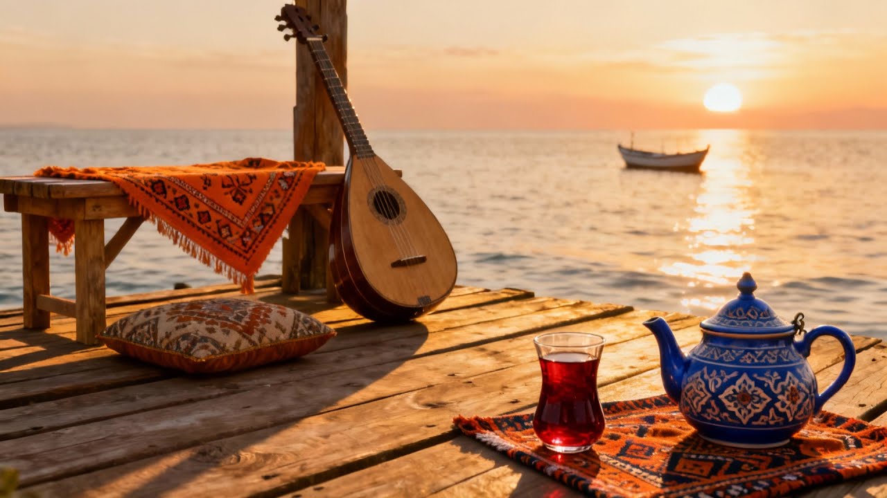 Relaxing Mediterranean Guitar Music: Exotic Melodies for Study, Focus, and Travel