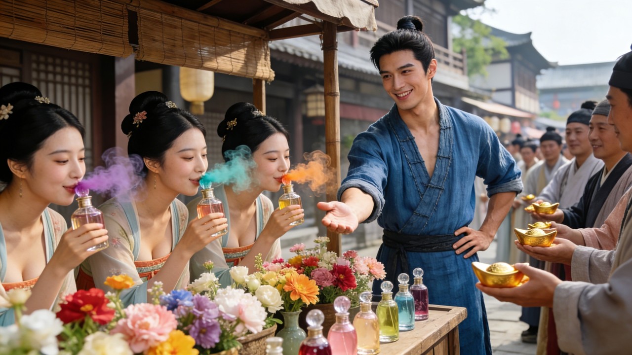 ¡De deudas a riqueza! Renace, fabrica loción y gana el corazón de su amada!