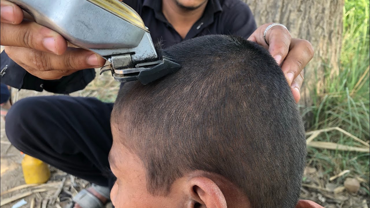 100 years old Haircut | With Berber and Smooth Masheen 🪒 Cutting ✂️