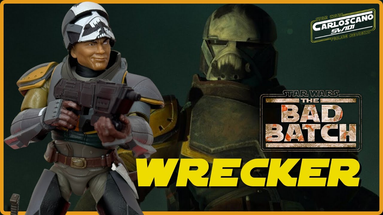 👊🏼WRECKER (MERCENARY GEAR) | THE BAD BATCH S2 (The Black Series Deluxe) ¿Es un repintado más?