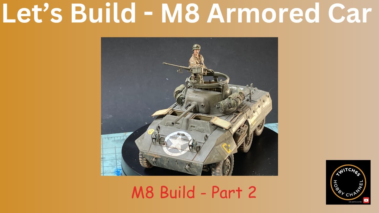 Building ITALERI'S Most Iconic 1/35 M8 Greyhound Armored Car!