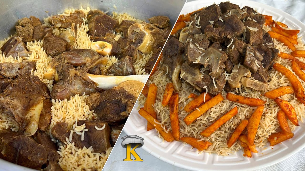 Peshawari Rice with Chunks of Tender Meat | EASY CHAWAL RECIPE | Pashtun Village Food | Qissa Khwani