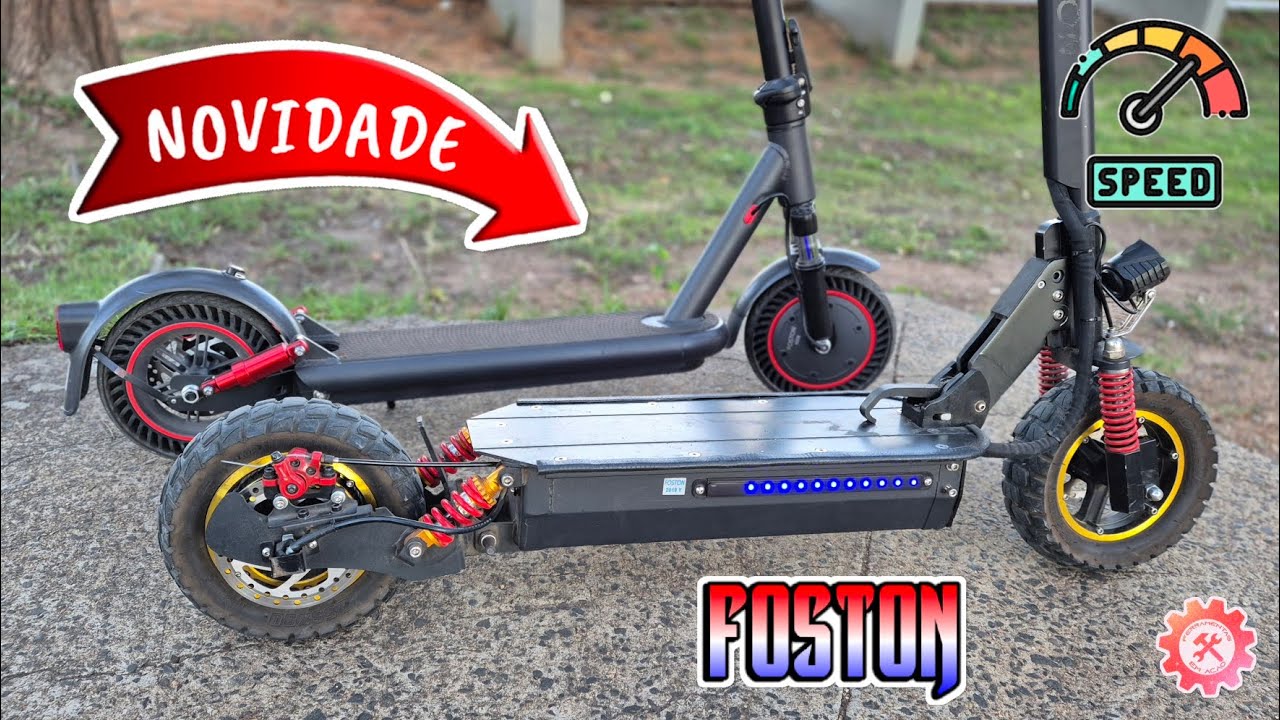 Os Melhores Do Mercado - Patinete Foston x5Pro S10