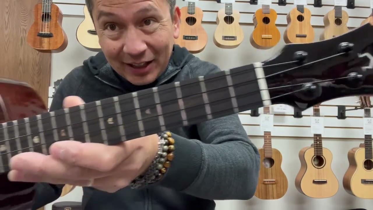 aNueNue UT-214 Cedar Bird Tenor Ukulele Demo/Review at Aloha City Ukes