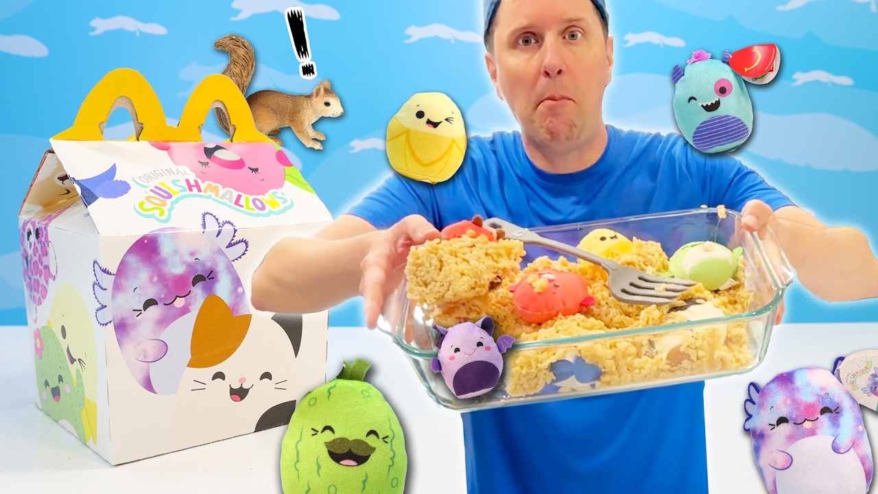 Original Squishmallows Happy Meal Plush Toy Collection 2025 do they Melt?