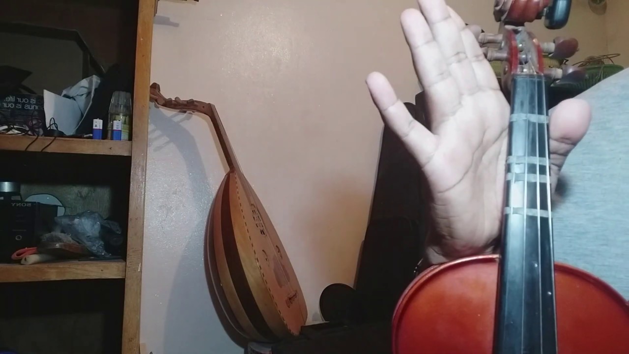 أسهل طريقة لعزف زين لعطاك الله & zin li3tak lah كمانجة الشعبية