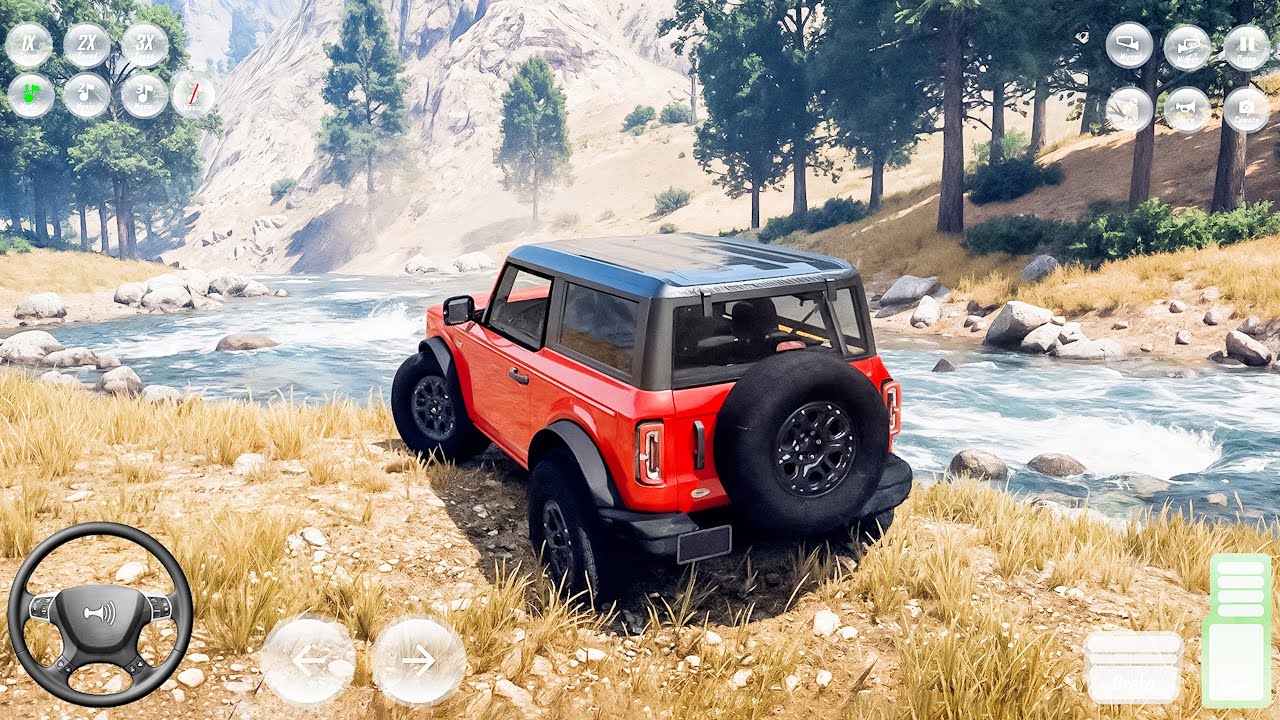 Внедорожные приключения на джипе 4x4 🚙 | Невозможные горные дороги | Игры S2