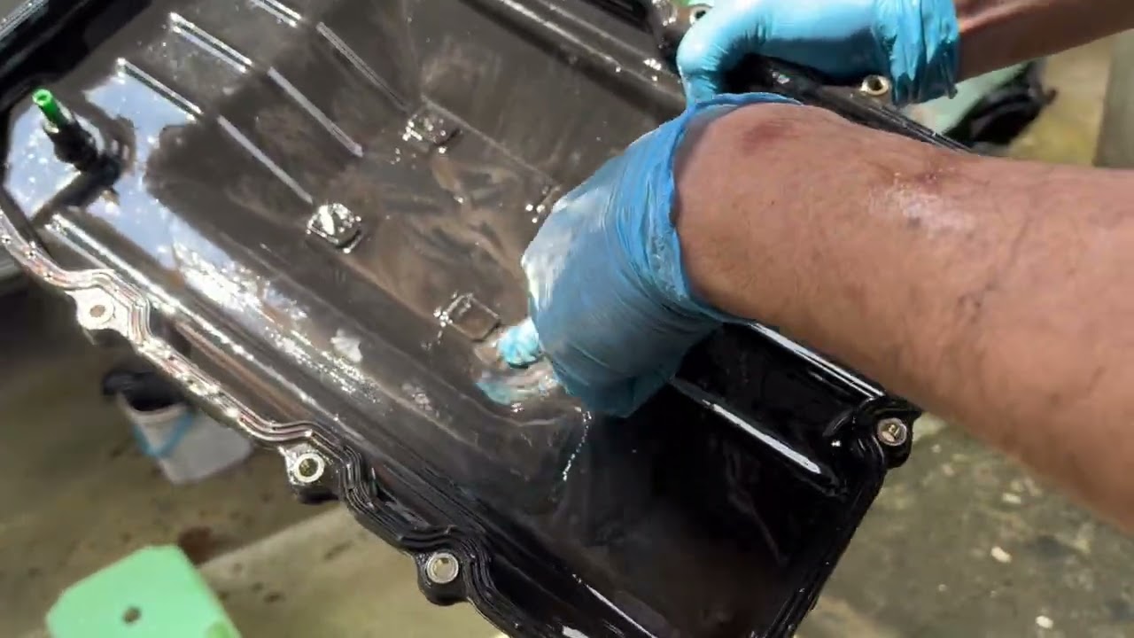 R8AWG Transmission Fluid + Filter Change. Mitsubishi Montero Sport Gen 3 3.5 4N15 ATF MA-1