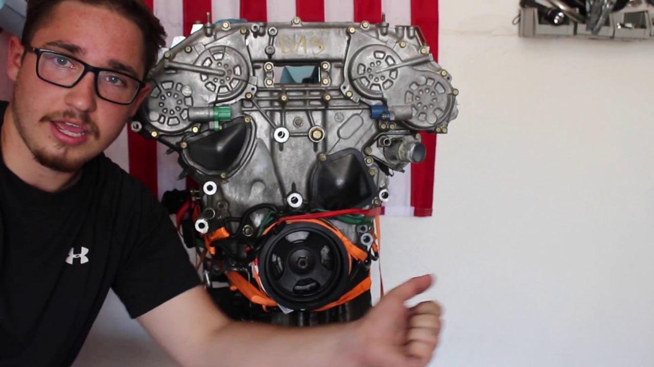 Nissan 350z Engine Build Part 4, Crank Bolt Removal