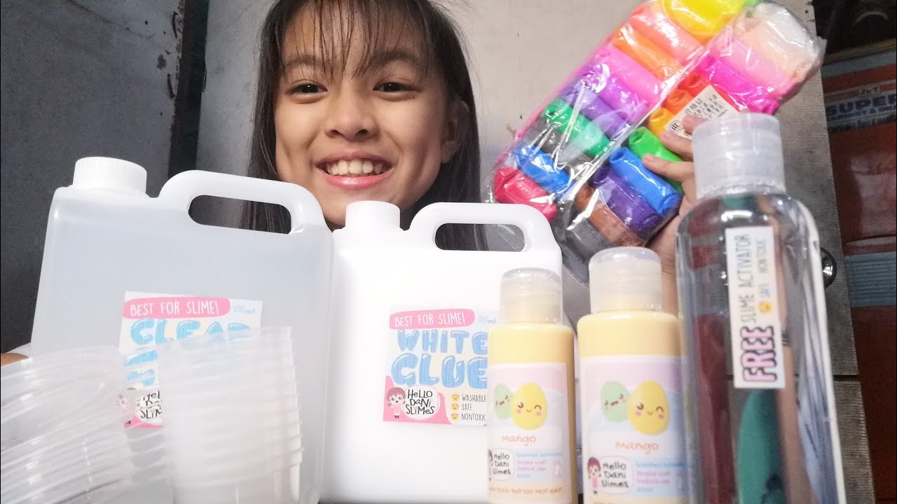 SLIME SUPPLIES PACKAGE!! (ANDAMII!!!)