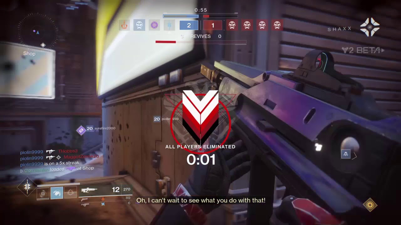 Destiny 2 Beta - Countdown gameplay