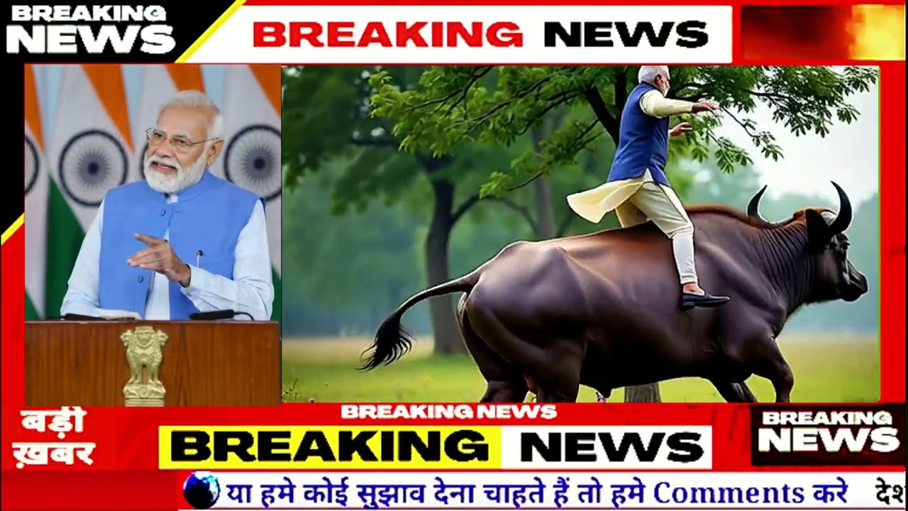 Breaking news. Modi ji ke sath ye  kya hua 😱😱 