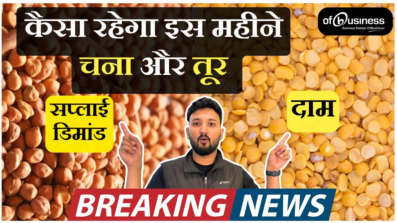 चना और तूर : दाम और सप्लाई-डिमांड ? कैसा रहेगा आगे ?Chana Price Today #ChanaPrice #Tur #TurBhavToday