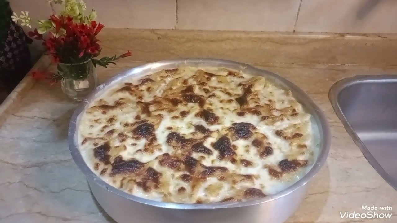 تعالي بسرعه أحلي مكرونه بشاميل ومن أديكم الأكل هيبقي أحلي 🍴🔥♥️
