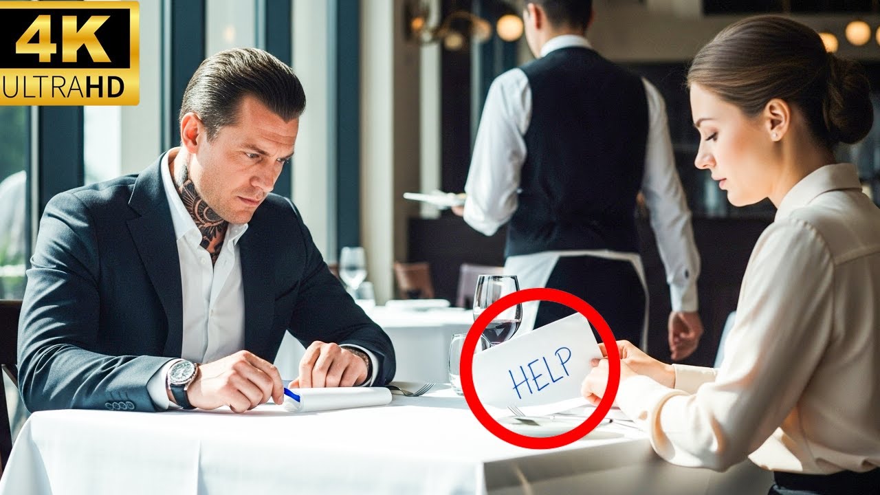 She Wrote 'HELP' on the Napkin — The Mafia Boss at Table 12 Noticed Before The Waiter