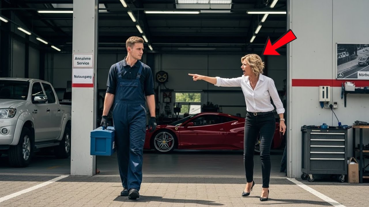 Mechaniker Entlassen… Doch Seine Wichtigste Kundin Verlangte Seine Rückkehr In Die Werkstatt. Dann…