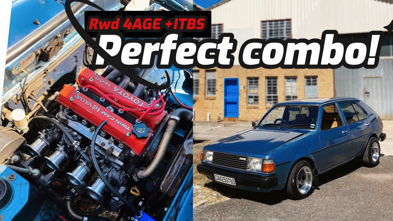 4AGE SWAPPED MAZDA 323 | ITB sound is beautiful 😍😍😍