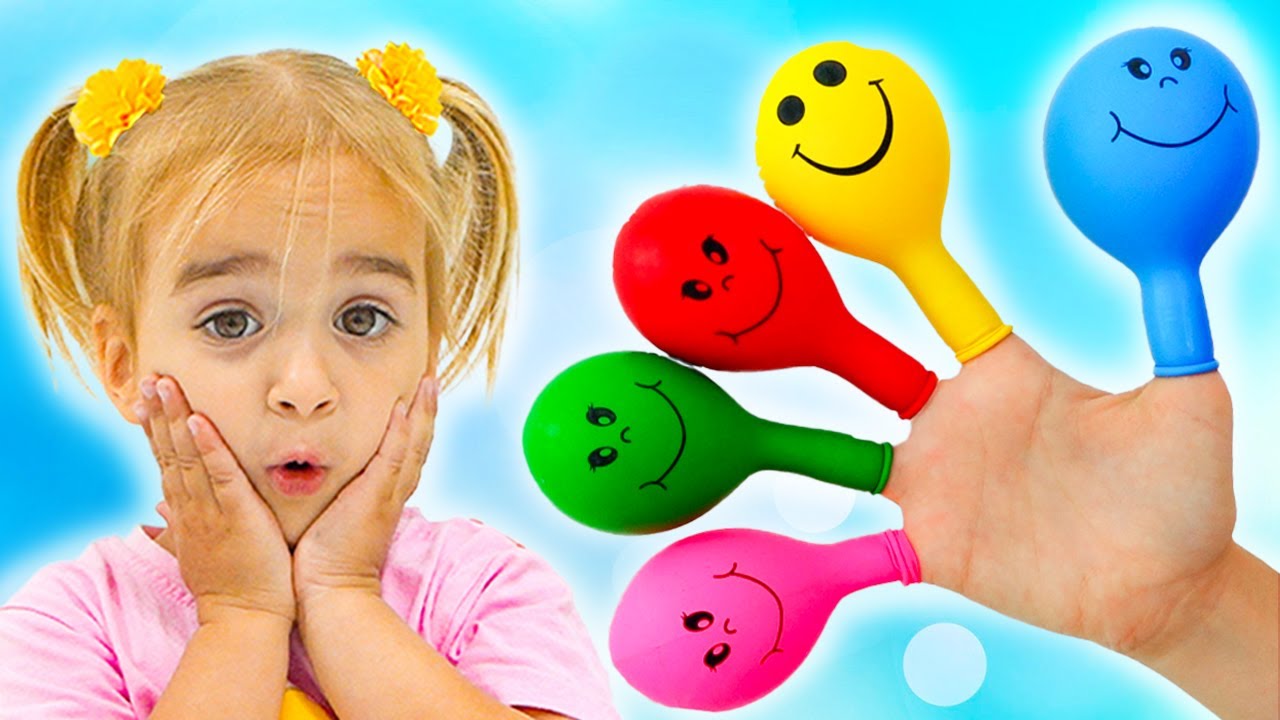 Alice học màu sắc với những quả bóng bay vui nhộn