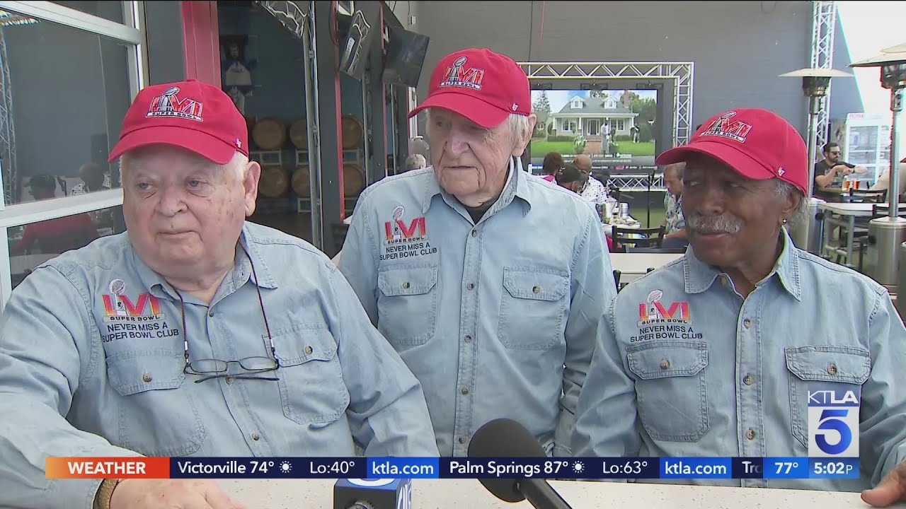 3 Friends who have attended every Super Bowl plan final trip