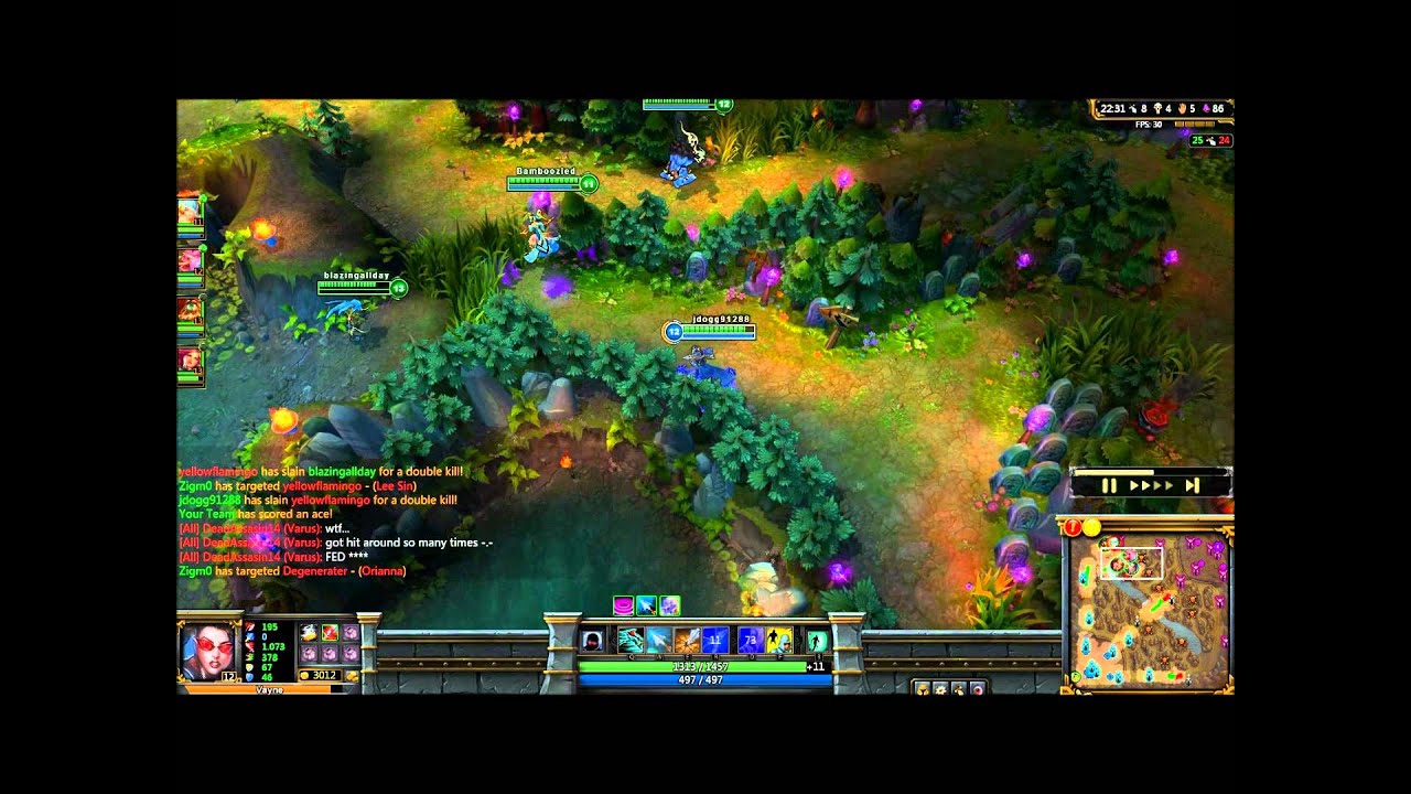 LoL: Vayne Lag Rage then Ownage