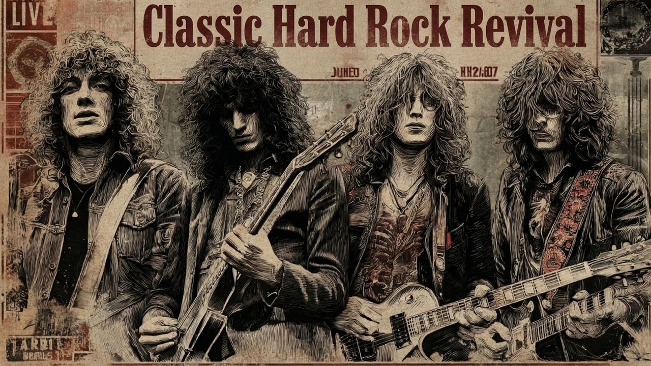 【Playlist】Classic Hard Rock Revival | Late 60s Blues Rock Energy | Diamond Dust Parade