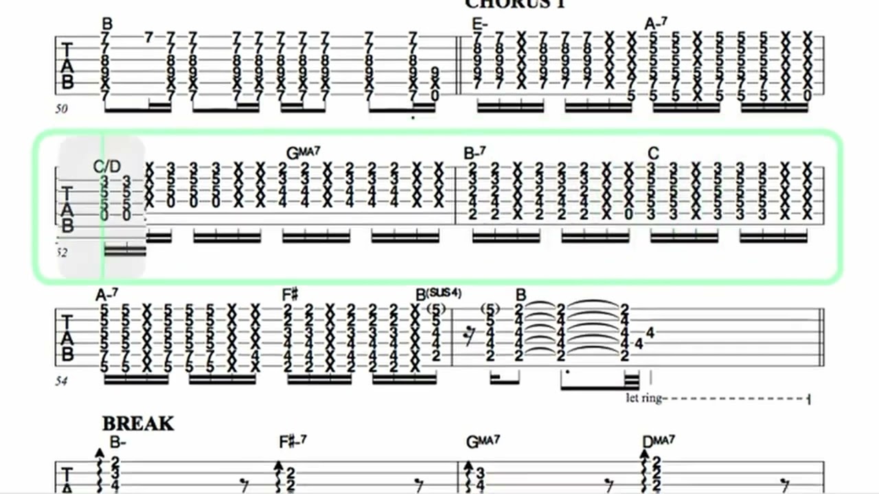EARTH, WIND & FIRE ● Fantasy [ Isolated Guitar + TAB ]