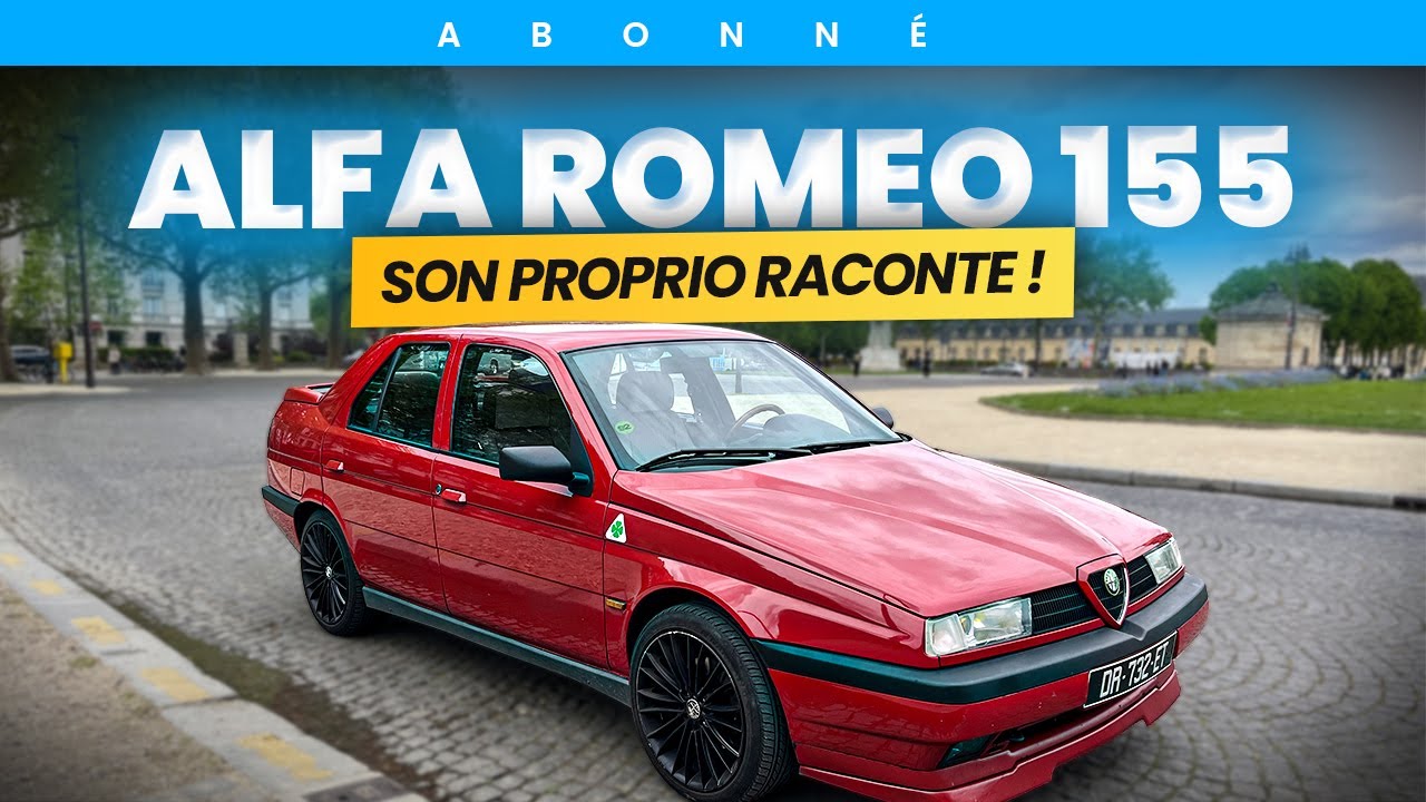 Pourquoi cette Alfa Romeo 155 V6 est RARE ? Son proprio nous la présente