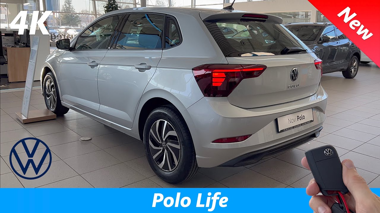 VW Polo Life 2022 - First FULL Review in 4K | Exterior - Interior, NEW base Digital Cockpit, Price