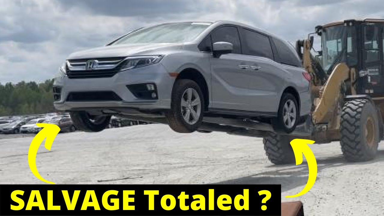 WE BOUGHT A 2019 HONDA ODYSSEY EXL WHY WAS IT SALVAGED?
