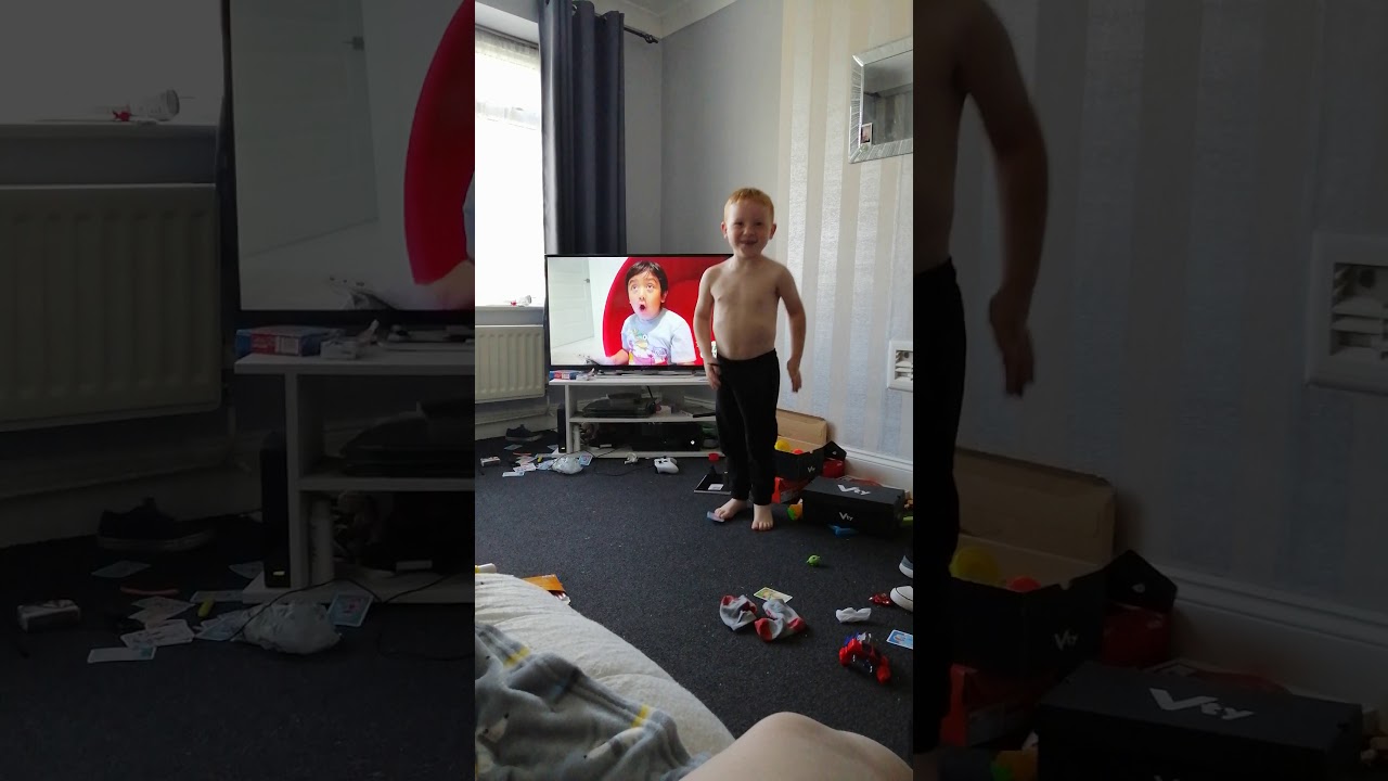 James Wanted to be on tele like Ryan toys review