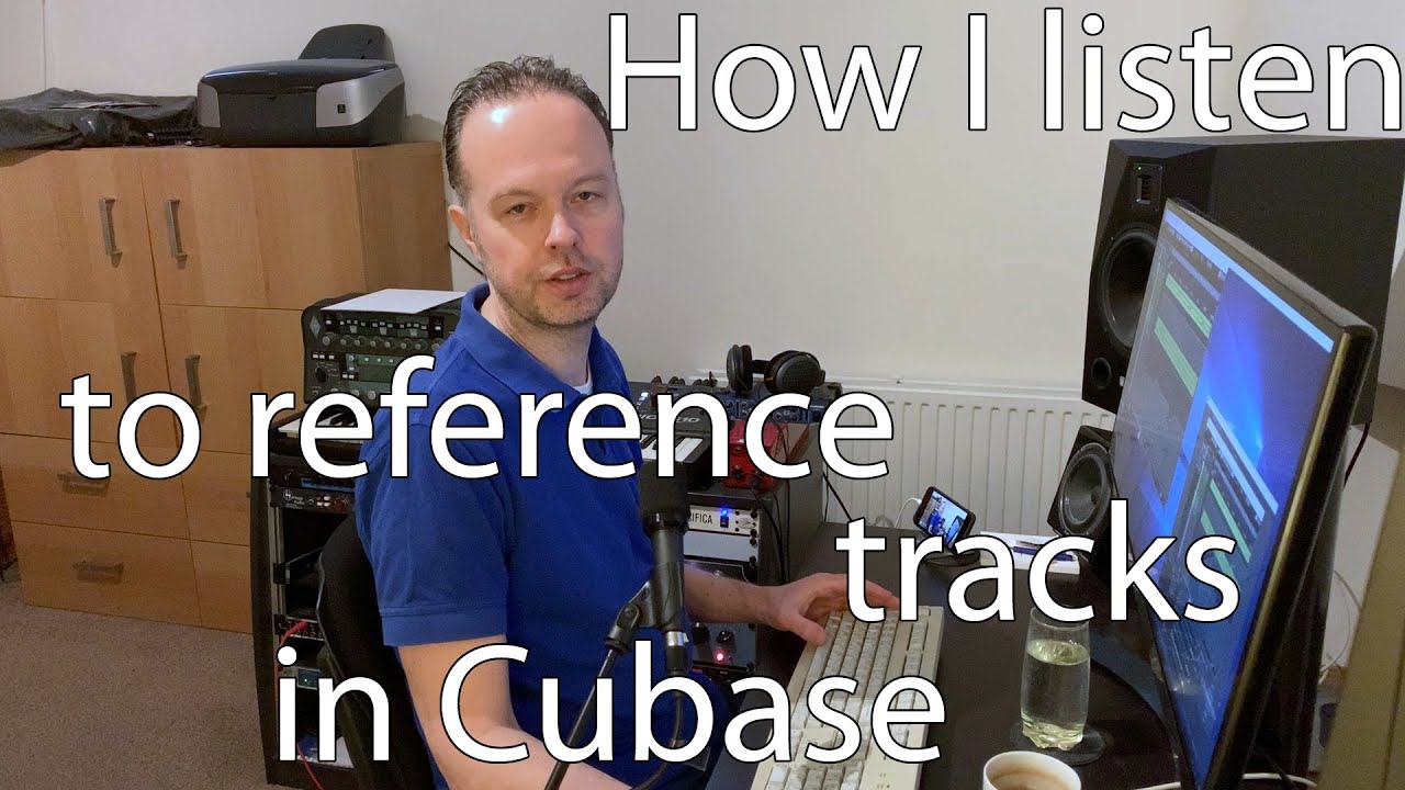 Как я слушаю референсные треки в Cubase в своей домашней студии