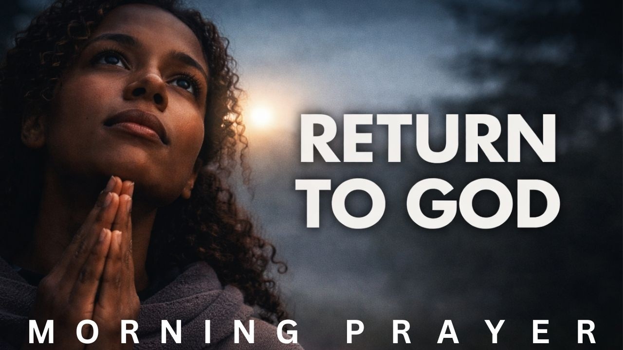 Return to God Today | Powerful Prayer for Peace & Hope