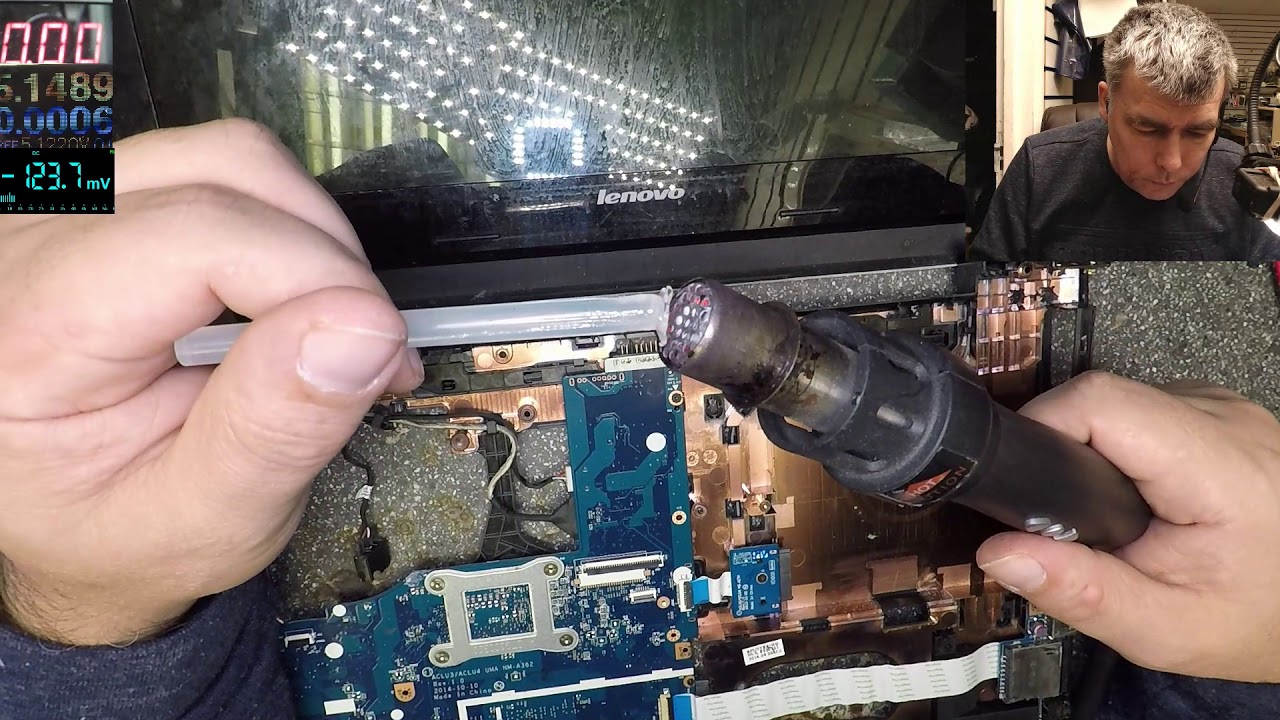 Lenovo G50-80 broken hinge - Hinge repair with hot glue