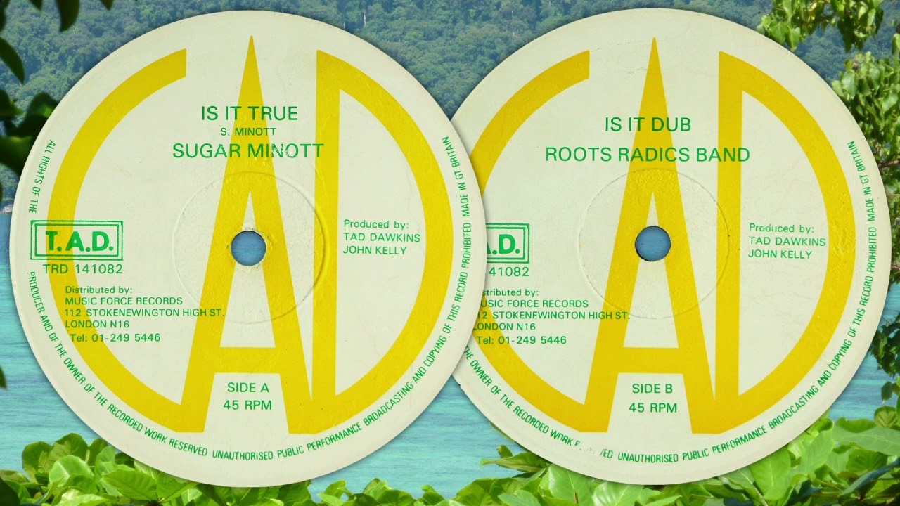 Is It True ~ Is It Dub - Sugar Minott + Roots Radics Band