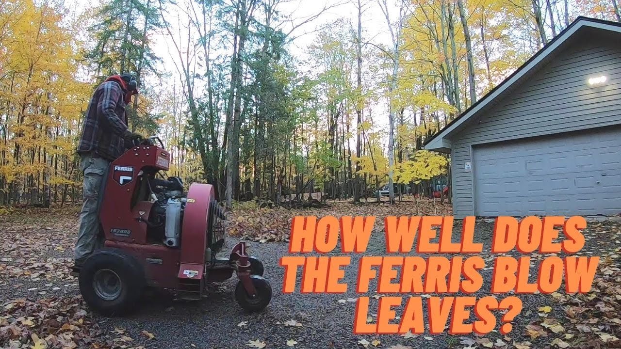 Ferris FB2000 VS A ton of leaves