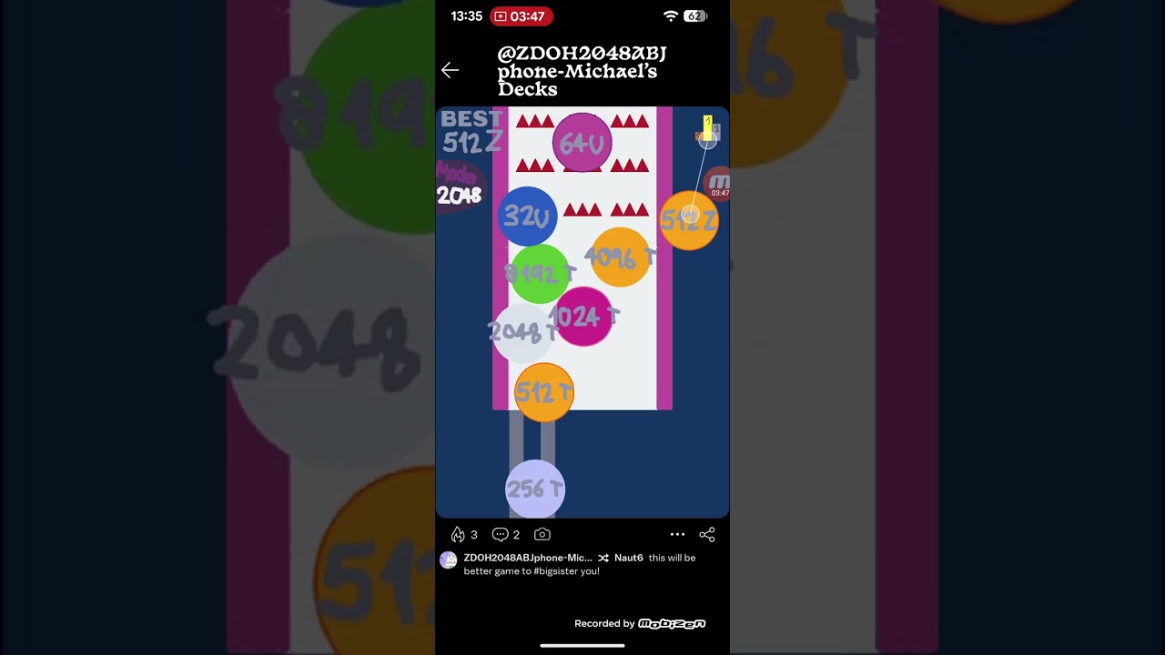 Playing Ball Run 2048 on the Google Phone? (📱 = Ball Run 2048)
