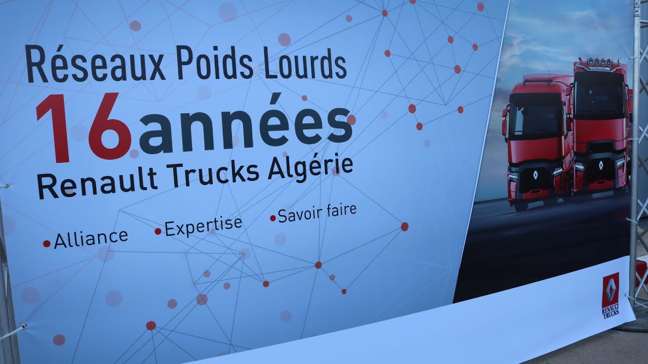 Réseaux Poids Lourds célèbre le 16e anniversaire de son partenariat avec Renault Trucks Algérie