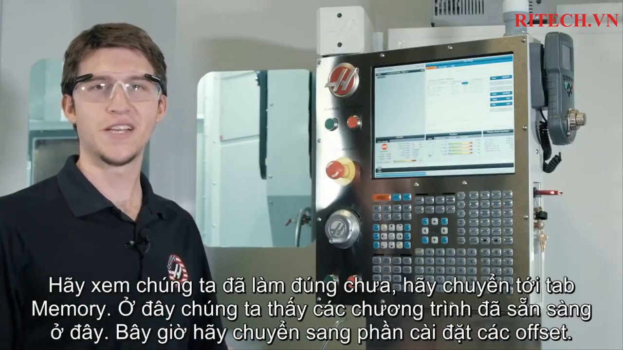 Hướng dẫn sử dụng, vận hành, sửa chữa máy CNC HAAS