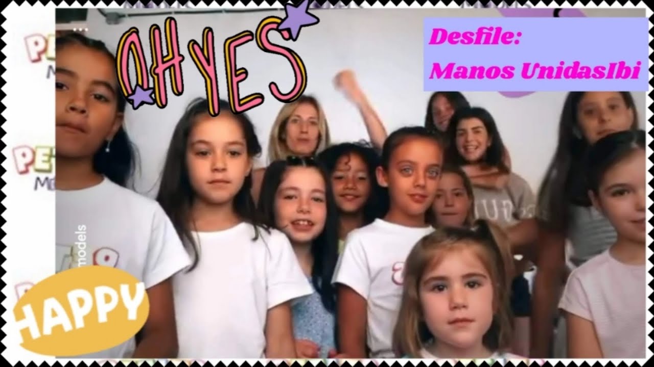 Desfile Infantil 2022. Manos Unidas Ibi Alicante #daliteam #modainfantil #desfiles