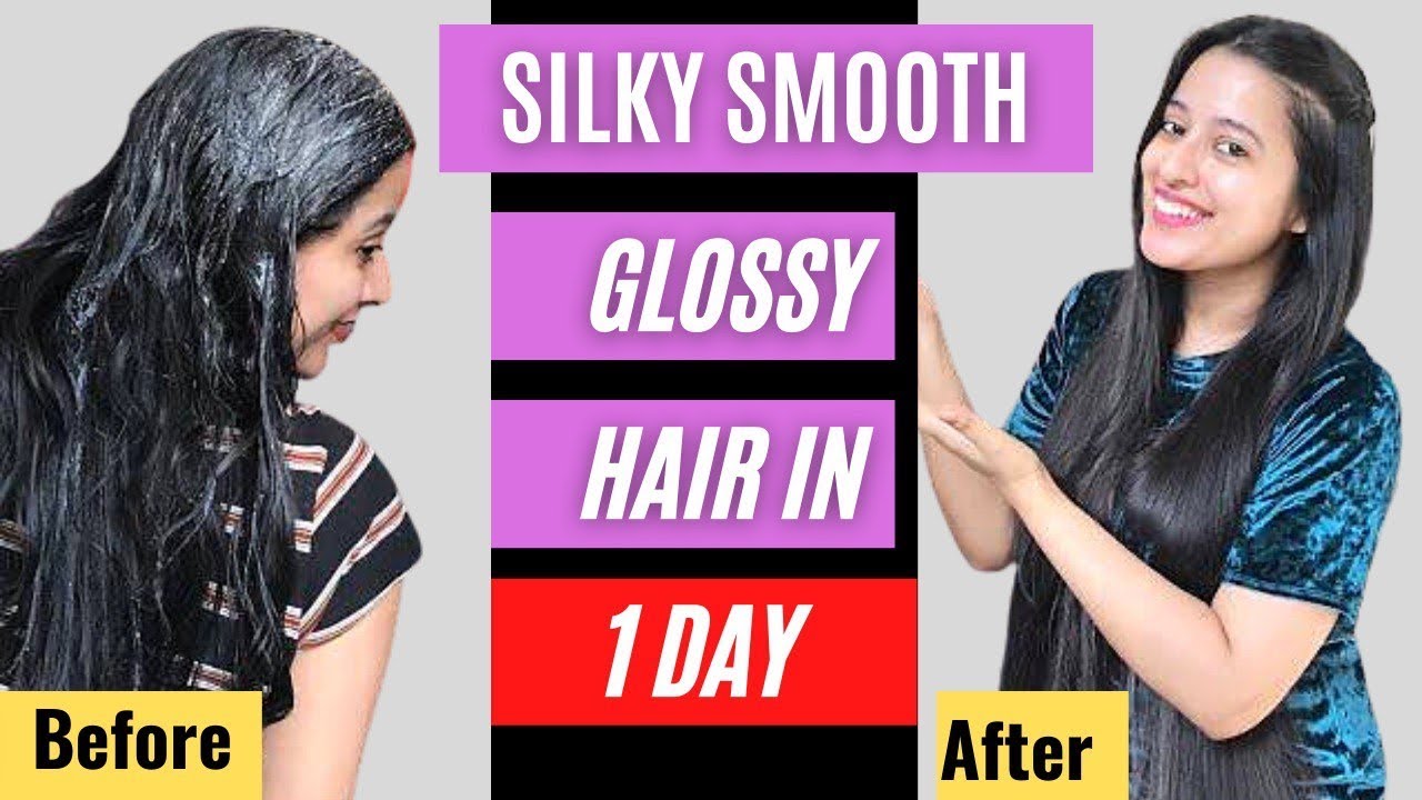 DIY Hair Mask for Silky , Smooth , Glossy Hair in 1 day