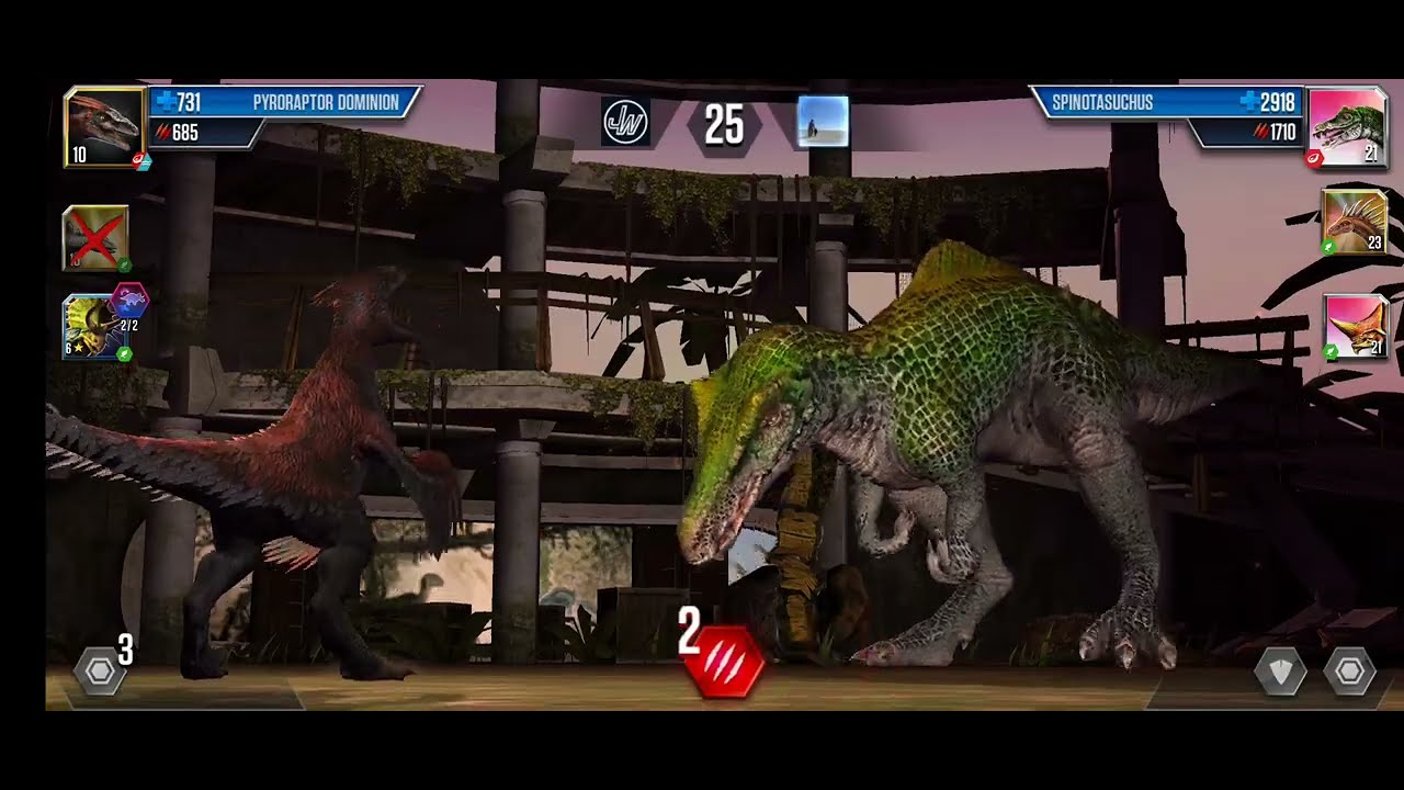 Tournoi du GorGosaure jurassic world le jeu épisode 14