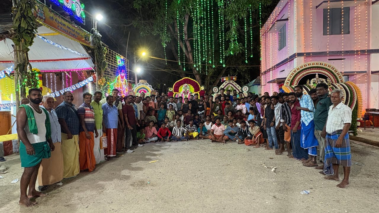 Thovalai | அருள்மிகு கிருஷ்ணசாமி திருக்கோயில் திருவிழா 7-ம் திருவிழா சிறப்பு வாகன அலங்காரம்🙏🏻
