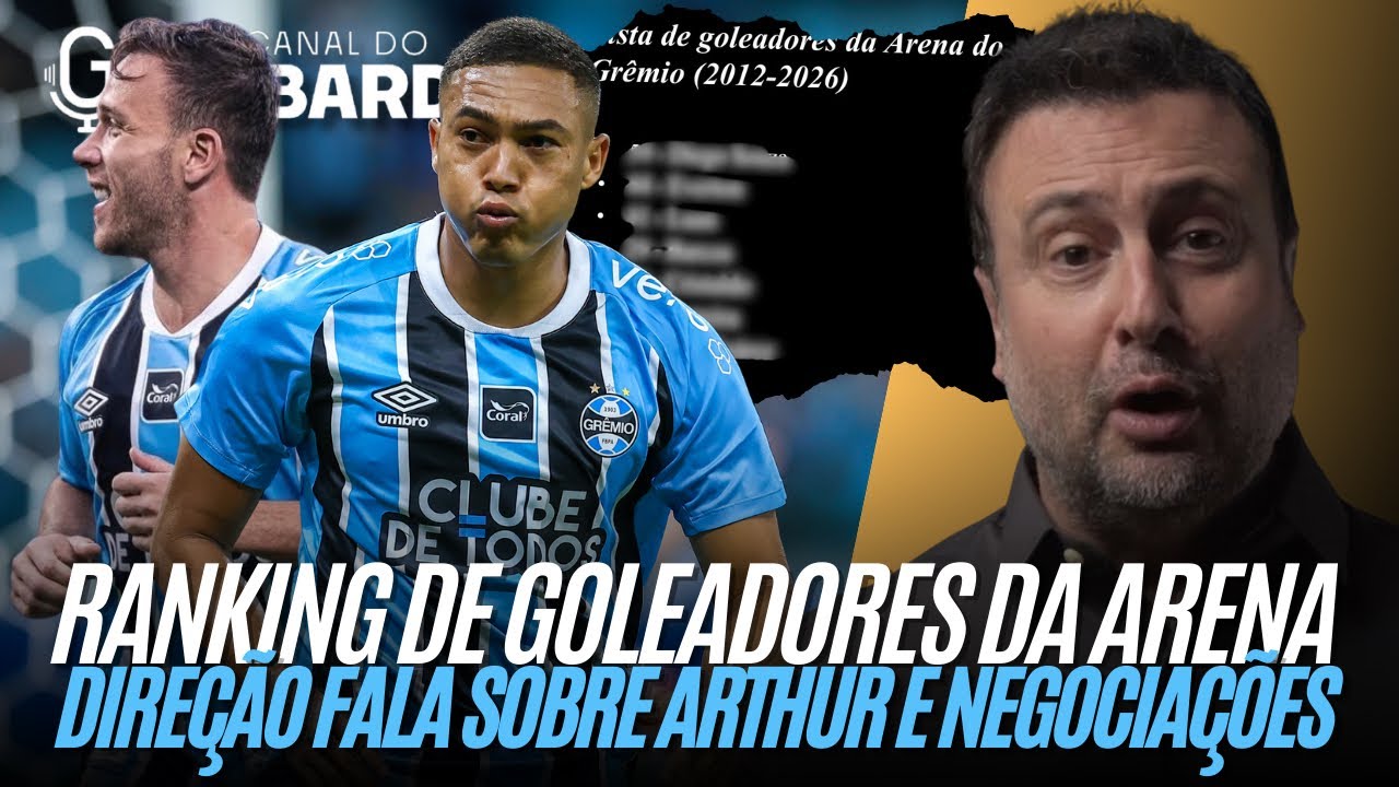 Gol de Carlos Vinicius e a posição dele no ranking de goleadores da Arena | Arthur e contratações