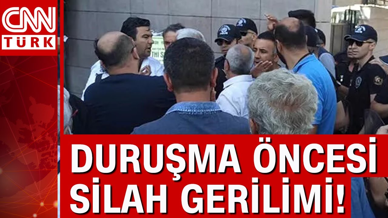 Deniz Poyraz davası &ouml;ncesi adliyede silahlı ş&uuml;pheli paniği