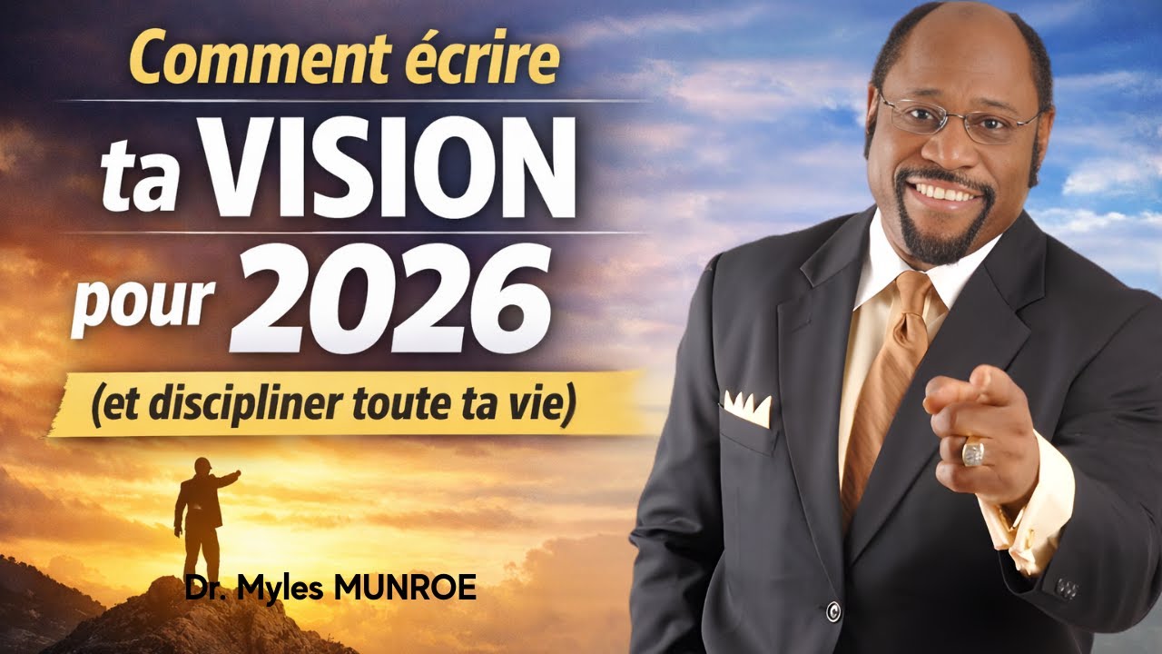 COMMENT ÉCRIRE UNE VISION PUISSANTE POUR TRANSFORMER TA VIE EN 2026 ? I Dr . MYLES MUNROE